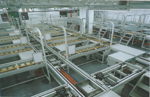Aging test line